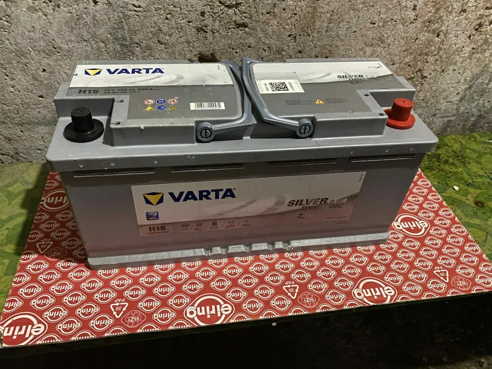 Акумулатор Варта/Varta Silver AGM/АГМ 105 амп/ч с гаранция
