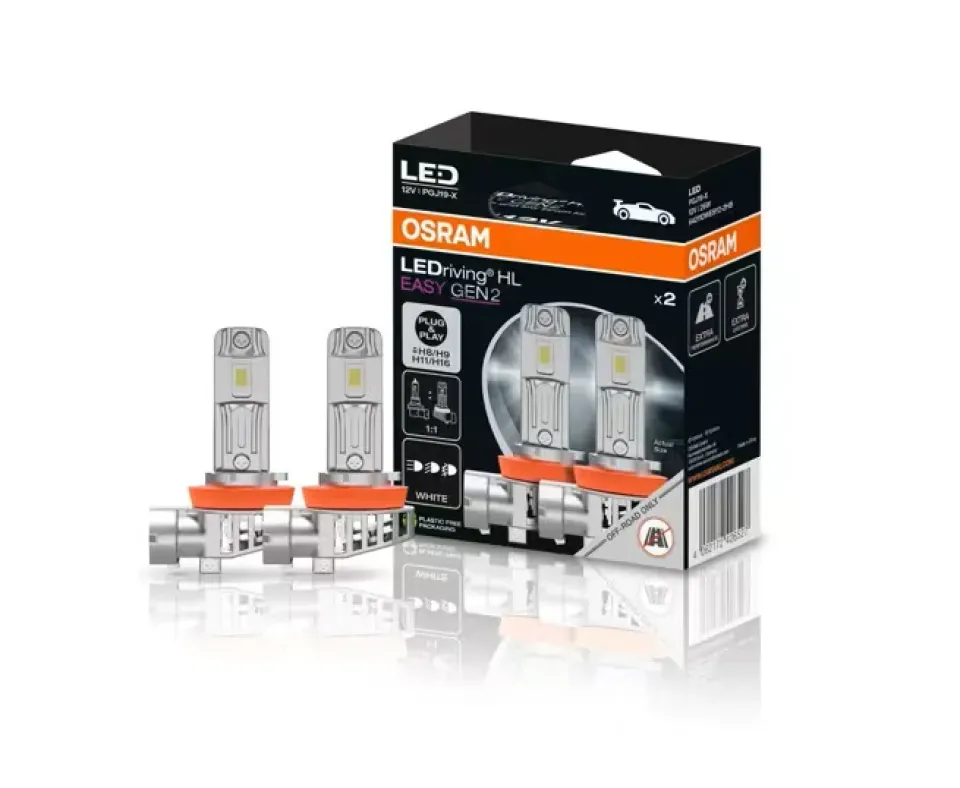 LED крушки OSRAM LEDriving HL EASY GEN2 H8/H9/H11/H16-12V-6500K