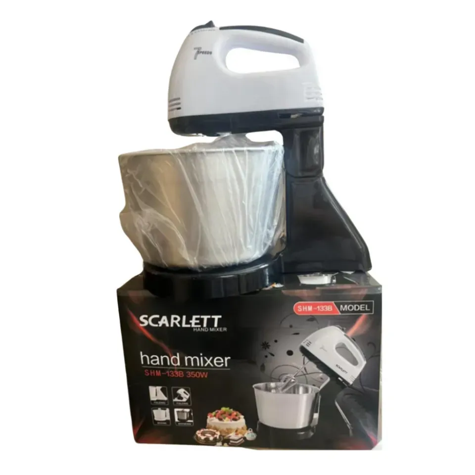 Планетарен миксер с метална купа SCARLETT SHM-133B