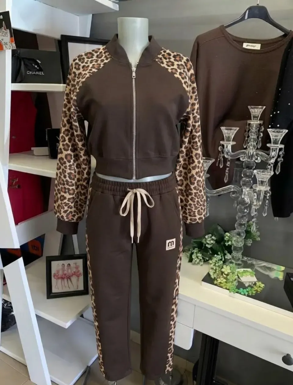 🖤Дамски комплекти с леопардови акценти 🐆