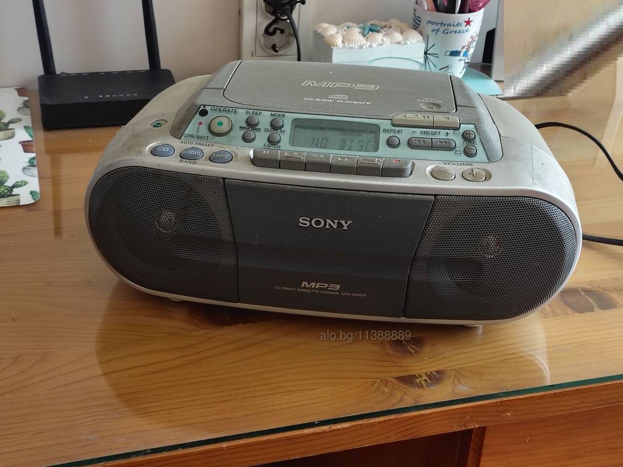 CD радио касетофон Sony CFD-S03 CPL