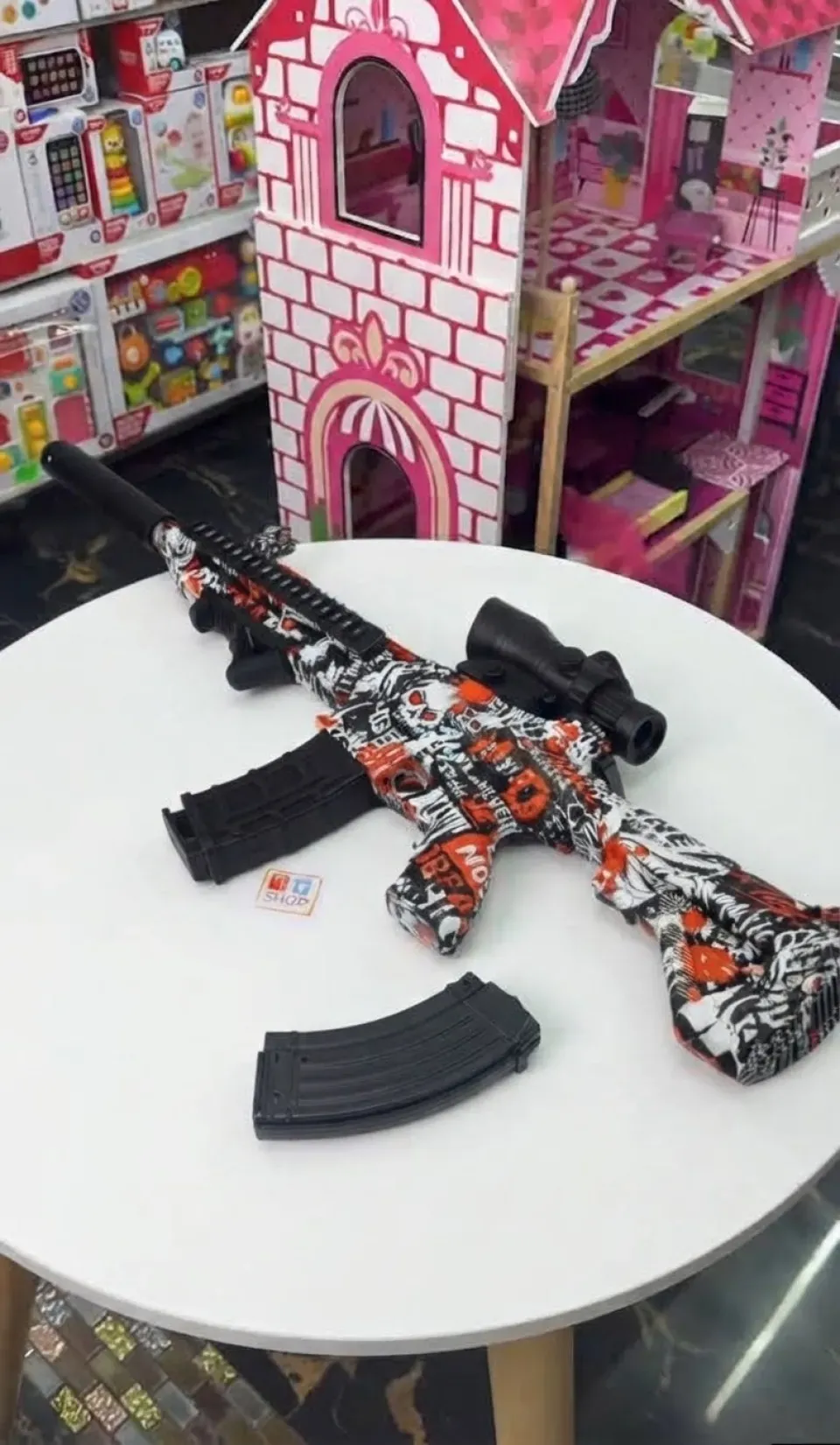 Автоматична пушка с хидрогелни топчета M416 явд