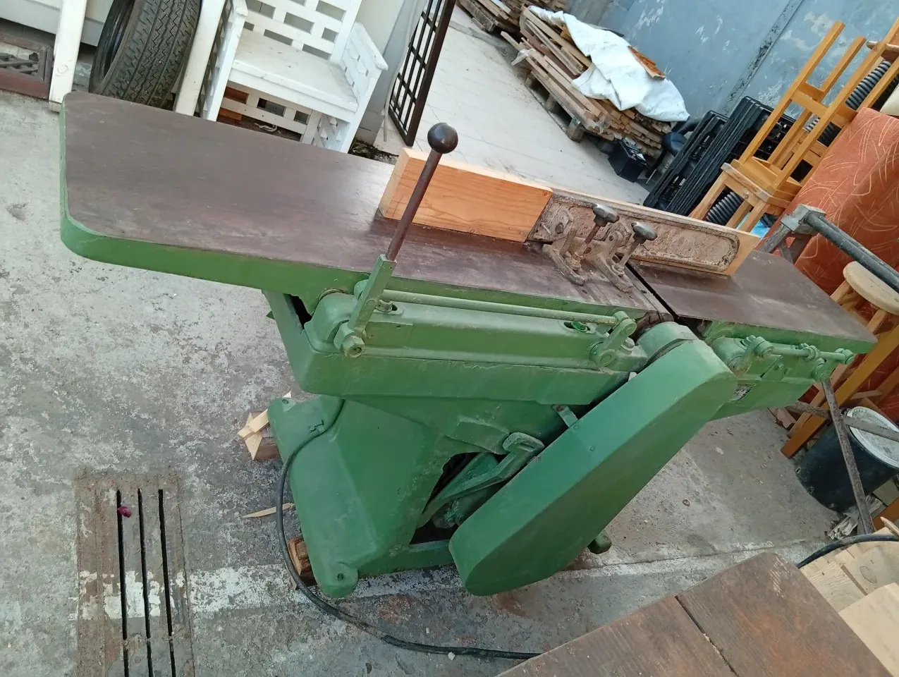 Абрихт 410мм с регулиращи плотове