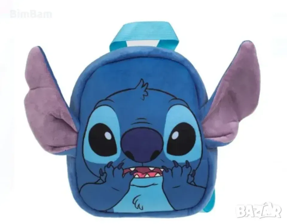 Детска плюшена раница Стич Lilo & Stitch